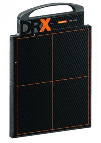 Image: The DRX 2530C cesium iodide detector (Photo courtesy of Carestream Health).